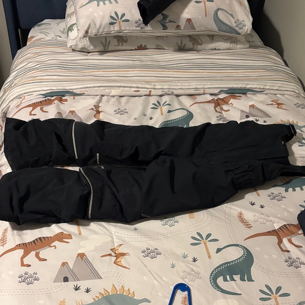 Kids Black Joggers